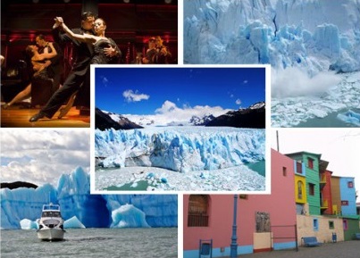 Argentina turismo itinerario 6 días 5 noches - Buenos Aires + El Calafate